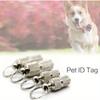 Этикетка для хранения домашних животных, собак, кошек, анти-потерянный адрес, подвеска-трубка для домашних животных, универсальная мини-металлическая идентификационная бирка, ошейники, аксессуары для домашних животных