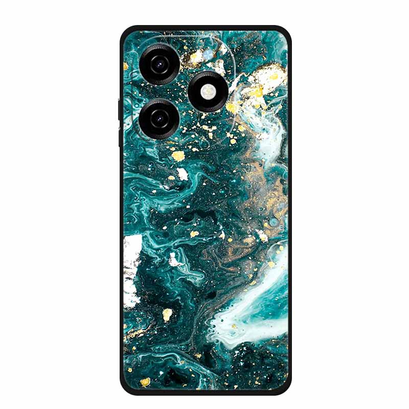 Для Blackview Shark 9 5G Чехол Животные Мягкий Силикон ТПУ Чехлы для Телефона Задняя Крышка для Blackview Shark9 Модный Ударопрочный Fundas