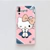 Прозрачный чехол для Samsung A04 A14 A23 M33 M53 Realme 10 9 C35 C55 VIVO X80 Infinix Hot 30 Note 11 Tecno Spark 8P Pro L-19 Hello Kitty