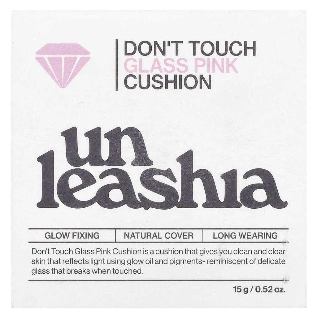 Don't Touch Glass Pink Cushion, Spf 50+/Pa++++, 23W With Care, 15G(0.52Oz)