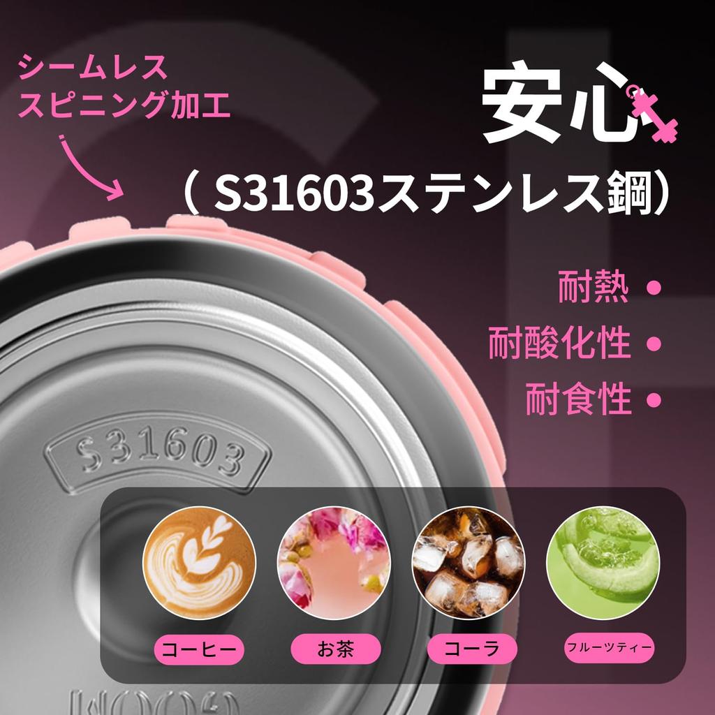 Бутылка для воды GERM объемом 680 мл, термос с трубочкой, большой емкости, из нержавеющей стали 31603, с вакуумной изоляцией, в комплекте, с ремешком, без протечек