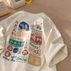 Модная женская хлопковая футболка с коротким рукавом в гонконгском стиле, Коллекция Лето 2024, Доступны большие размеры
