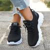 Women's Fashion Solid Color Lace Up Low Top Sports Shoes Summer Casual Outdoor Running Shoes