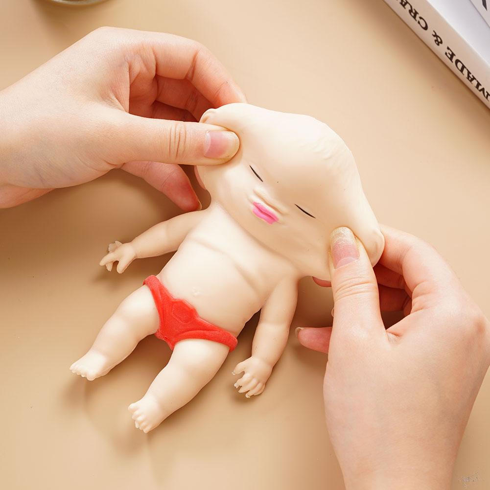 НОВАЯ Антистрессовая Черная Кукла Щипать Веселье Африканская Ладонь Маленькая Кукла Странная Интересная Смешная Уродливая Кукла Медленно Восстанавливающаяся Вентиляционная Игрушка