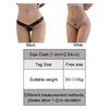 Sexy Women Low Rise Thong Panties Lace Bow Lingerie Breathable Elastic Underwear Fun Briefs