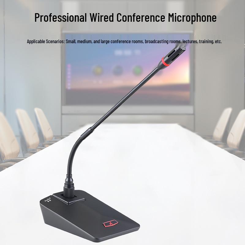 HuiDu DK-306 Pro Проводной Кардиоидный Гибкий Конденсаторный Конференц-микрофон