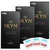 SKYN Premium Condoms Luxury Condoms with Bonus Lotion (5-Pack) - (3-Pack)