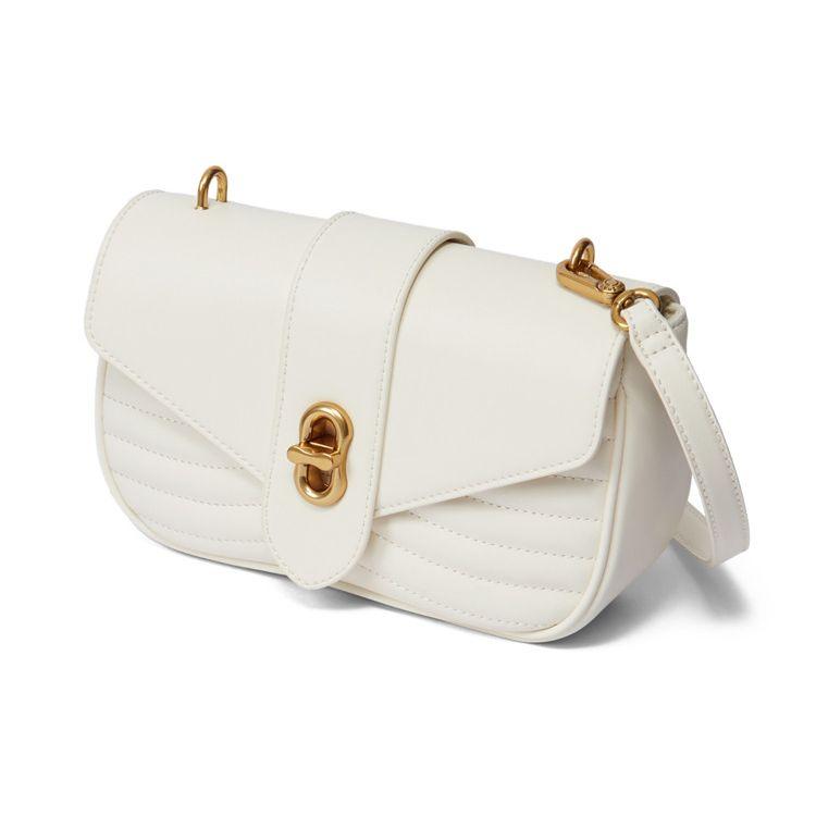 Charles & Keith Metal Buckle Chain Versatile PU Fabric Small CK Bag Shoulder Bag Women bags CK2-80151129