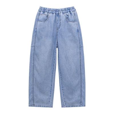 Джинсы из охлаждающего денима Tencel для мальчиков Zuoxi