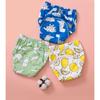Cartoon Printed Breathable Baby Reusable Diaper for Bedroom Nappy Shorts Training Pants