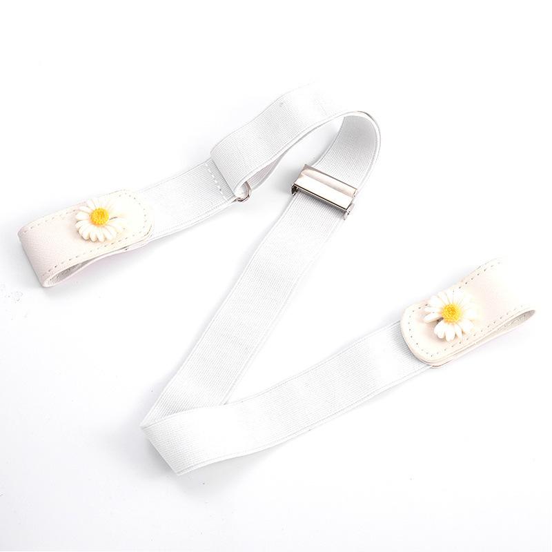 Ленивый пояс Невидимый бесшовный Автоматическая пряжка Без проколов Эластичные ремни для мужчин и женщин Регулируемые ремни Пояс-корсет