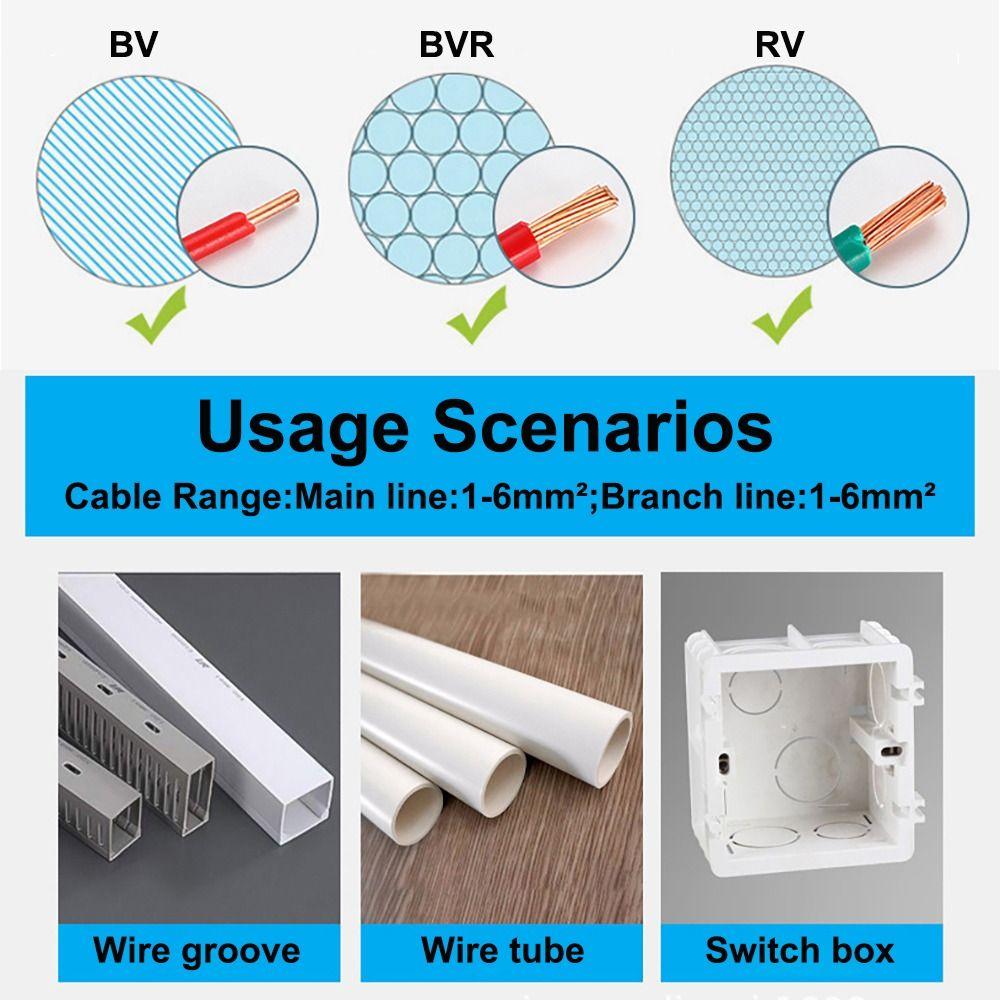 Клеммная колодка быстрого монтажа типа T, без отсоединения, разъем для проводов, небольшой электрический разъем