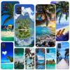 Летний закат на пляже, море, пальма, чехол для телефона для Samsung Galaxy A52 A32 A22 A12 A51 A31 A50S A30S A20S A10S Note 20 Ultra 10 Plu