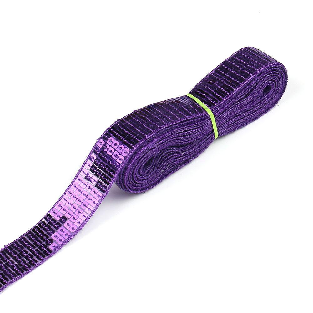 20 ярдов блестящей ленты с пайетками, бисерной кружевной отделкой, пайетками, швейной тканью для пэчворка, аппликации, рукоделия, украшения свадебного платья