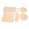 4pcs Castor Oil Packs Set Prevent Leakage Adjust Strap Reusable Castor Oil Wrap for Neck Waist