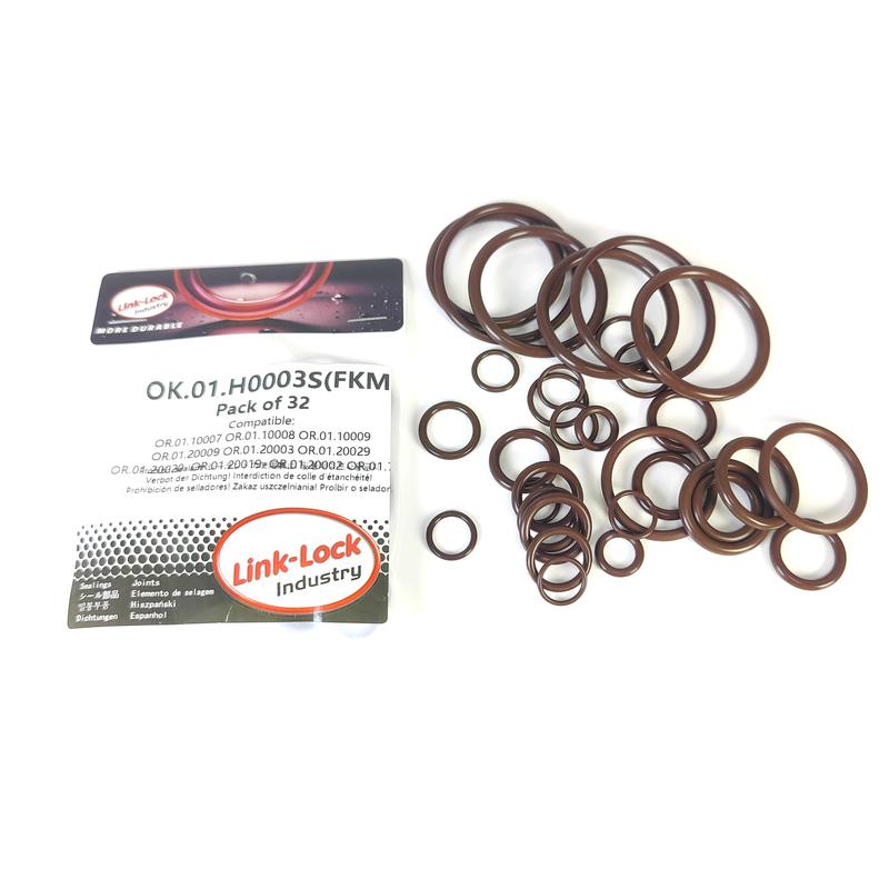 32 шт. FKM Viton OK.01.H0003S Комплект уплотнительных колец для патрубка охлаждения двигателя/Водяного шланга 11537590575 07141696931 11427590576 для BMW N55 F10 F11