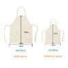 Eyelash Printing Apron Clean Art Sleeveless Home Kitchen Cooking Apron Chef Clothing Cotton Linen Bib for Adults