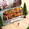 Сделай сам Игровой ящик Театр Девочка Модель Дом Кукольный домик Миниатюрный Подарок