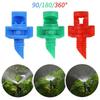 50pc 90° 180° 360° Angle Simple Refraction Sprinkler Nozzle Head Garden Flower Fruit Tree Automatic Watering Mist Sprayer Nozzle