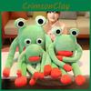 Adorable Legged Long Frog Plush Toy Soothing Sleep Buddy Big Eyed Girl Kid Gift