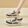 Fashion 2024 Autumn Fashion New Women's Comfortable Solid Color Lace-up Low-top Simple Sports Shoes