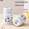 Термобутылка из нержавеющей стали 316 200 мл Мини термос Бутылка для воды Милый панда Термостакан Термокружка для кофе Термос для воды