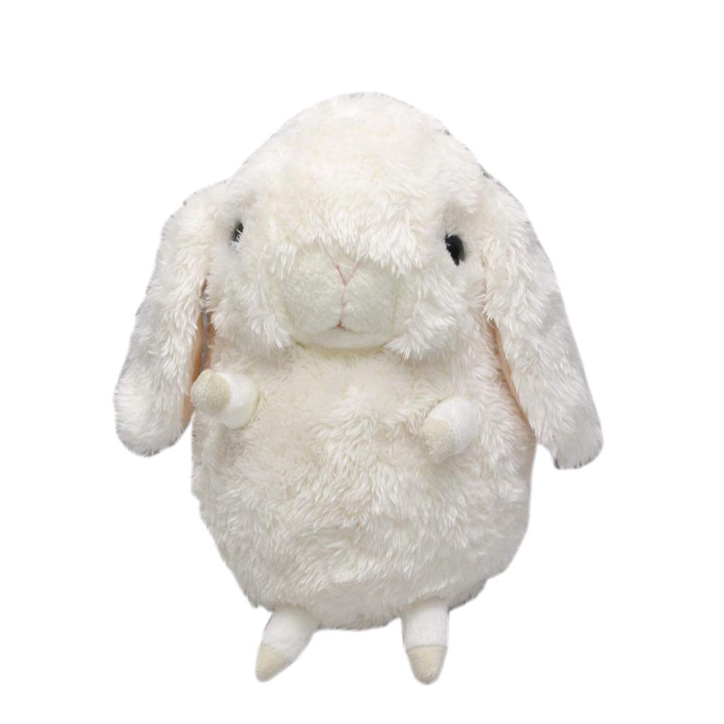 Shinada babynature Ivory 10 x 14 x 20 cm Plush Animal Toy Lop-Eared (M) BNLR-0120I