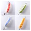 Bath Mesh 2 in 1 Shower Loofah Sponge Soft Exfoliating Bar Back Cleaning Tough Shower Mesh Bath Accessory