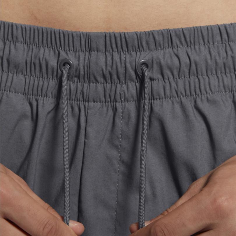 Nike Однотонные брюки-карго с кружевными карманами, мужские брюки, угольно-серые, BV3128-021