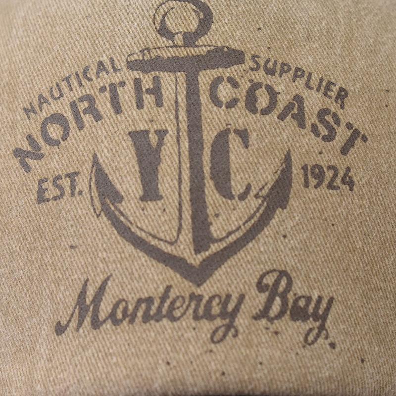 Бейсболка из чистого хлопка с принтом в старинном стиле, большая классическая бейсболка с якорем, подходящая по цвету