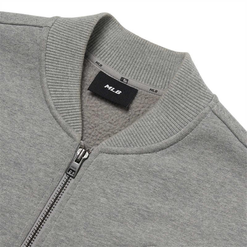 New MLB Jackets & Coats Unisex Heather Gray 3AJP01016-50MGS