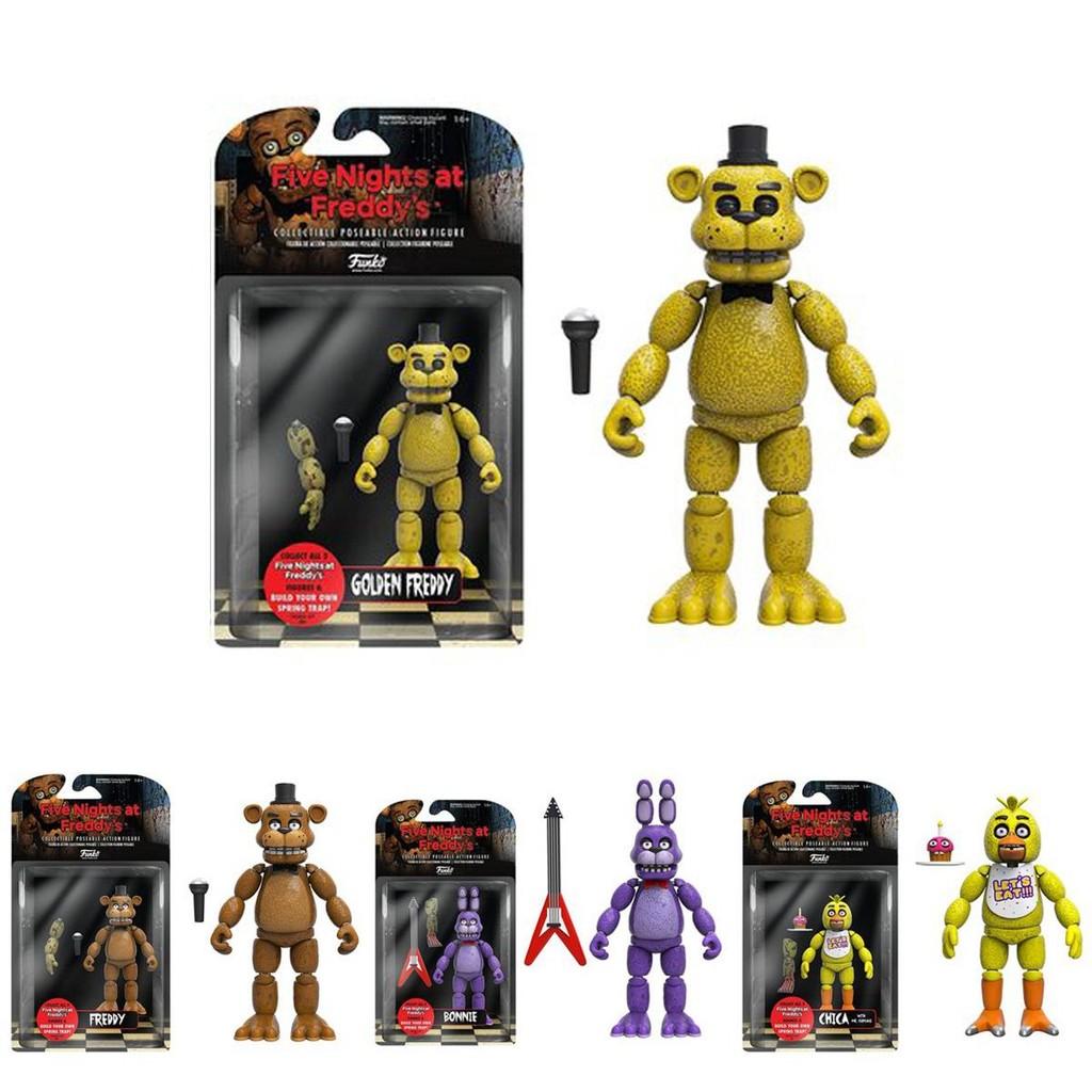 Fnaf Пять Ночей с Фредди Фигурка на шарнирах Золотой Фредди Для Детей