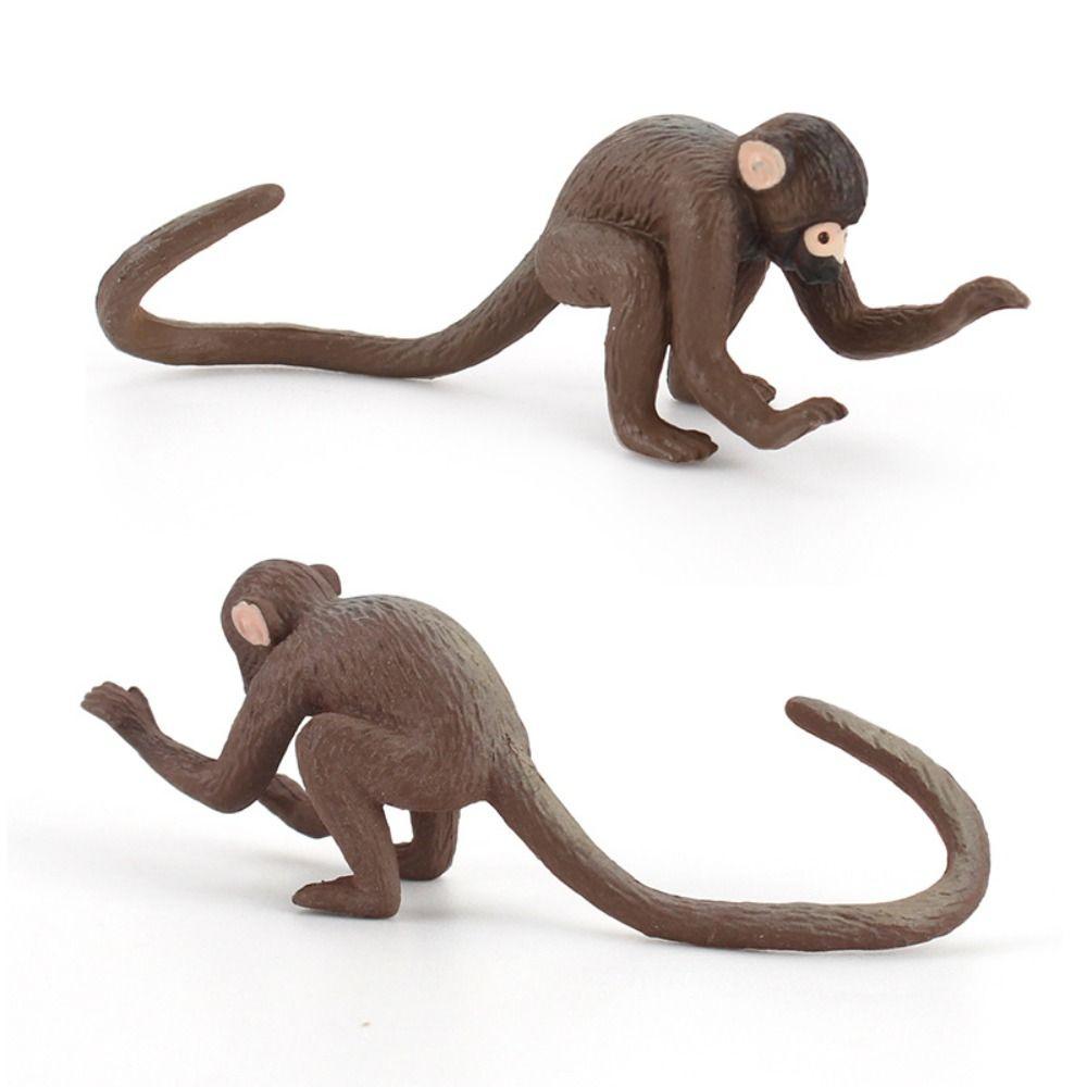 Education Chimpanzee Model Wild Animal Orangutan Gorilla Model Monkey Action Figures Kids Toy
