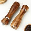 Деревянная солонка и перечница, регулируемая, простое управление, ароматная мельница для специй, мельница с регулируемым помолом для орехов, подарки на день рождения