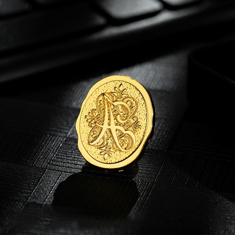 Ретро-сургучный штамп, головка 26 букв алфавита AZ, набор печатей, инструменты для декора почтовых ящиков, античный сплав, головка печати, свадебное ремесло, подарок