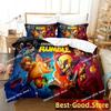 3D Игровой Комплект Постельного Белья Crash Bandicoot Печатный Односпальный Пододеяльник Покрывало Наволочка 3 Предмета Комплекты Детский Взрослый Размер