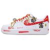 Nike Air Force 1 Желаем процветания Нескользящие Износостойкие Низкие Скейтбордические Кроссовки Мужские Белый Красный CW2288-111(Team69-SBOX)
