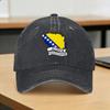 Bosnia And Herzegovina Flag Casual Baseball Cap Summer Trucker Hat Hot Sale Gym Snapback Cap Unisex Fitted Retro Baseball Caps
