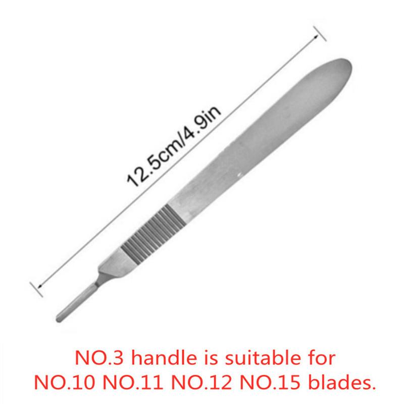 20-100pcs Sterile Carbon Steel Surgical Blades Scalpel Knife for DIY Cutting Phone Repair Carving Animal Grooming Maintenance