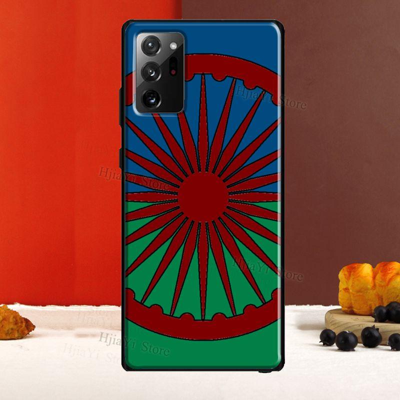 Чехол с флагом Gypsy Romani Roma для Samsung Galaxy S20 FE S22 S21 Ultra Note 20 Note 10 S8 S9 S10 Plus, чехол для телефона