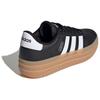 New Adidas Vl Court Bold 'Black White Gum' Women's IH3081