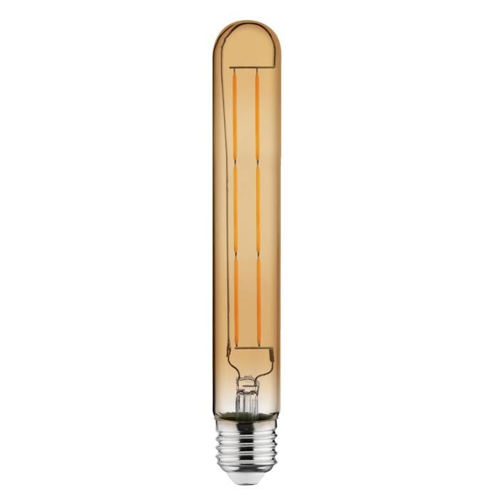 Ampoule LED à filament Vintage tube 6W (Eq. 48W) E27 2200K