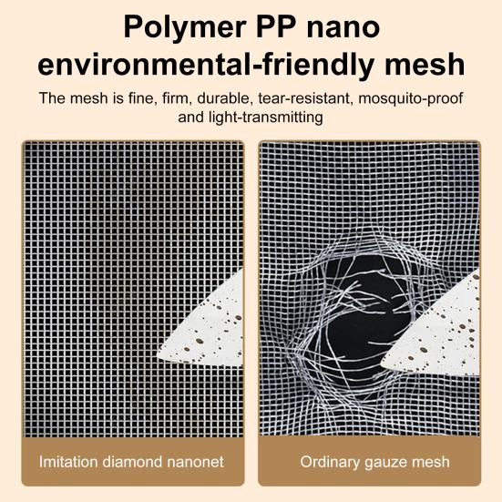 Магнитная противомоскитная сетка на окна, дышащая, клейкая, монтаж без сверления, для домашнего офиса, спальни, защита от мух, сетка для оконной рамы, занавеска