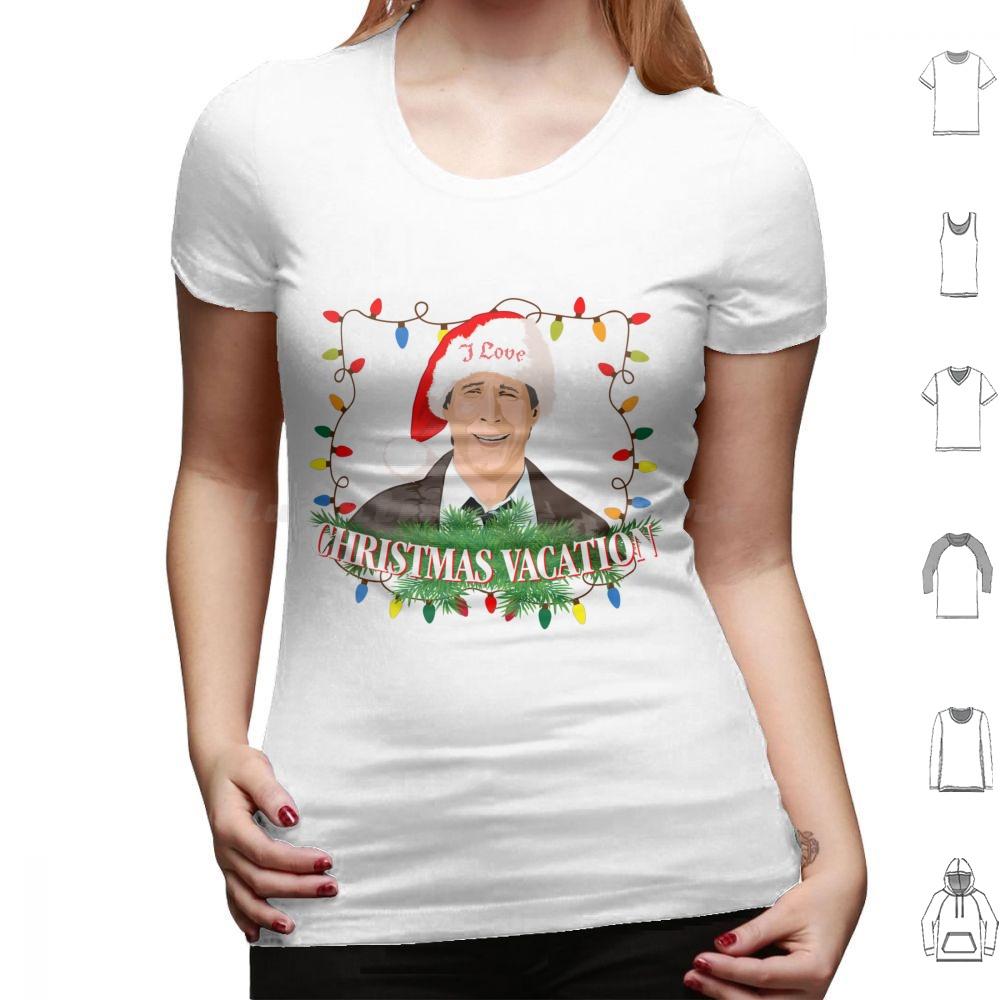 Я люблю рождественские каникулы Футболка 6XL Хлопок Крутая футболка Mos Graphix Чеви Чейз Рождество Рождественские каникулы 80-е Грисуолд Комедия