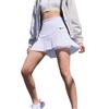 Nike SS24 Dri-Fit Удобная быстросохнущая теннисная юбка с принтом логотипа Женская юбка Белый Черный FD6533-100