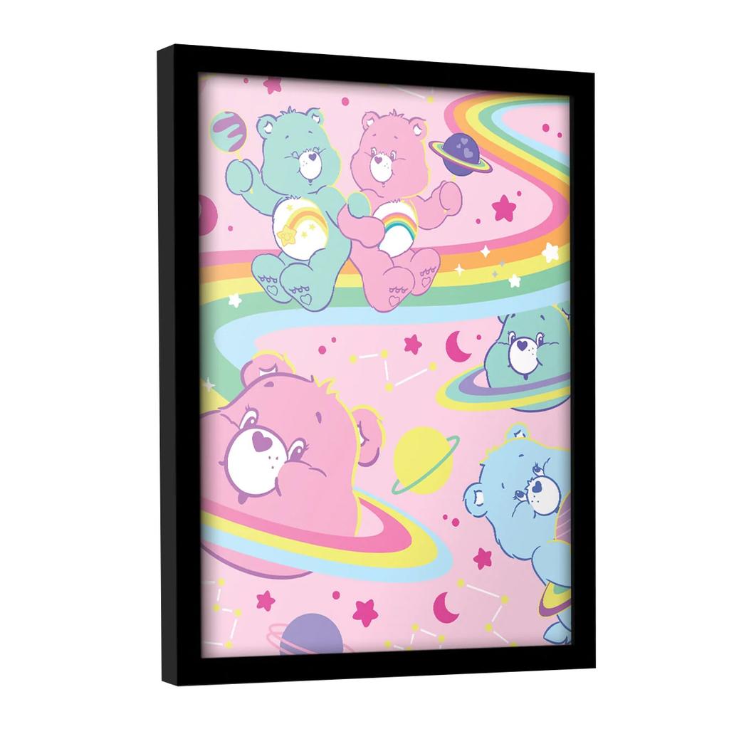 Care Bears Space Rainbow Rainbow Framed Poster