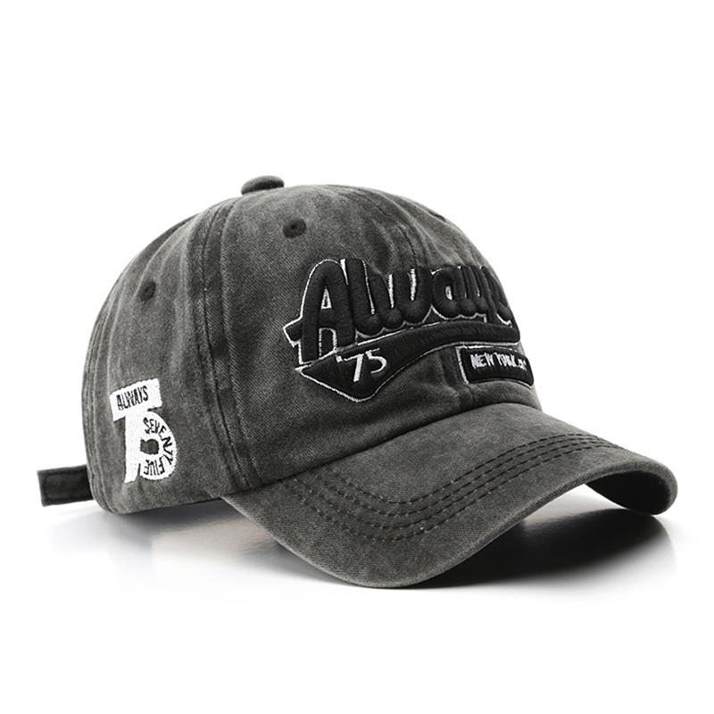 Washed Retro Baseball Cap Summer High-Quality Sun Hat for Men Women Outdoor Sports Breathable Cotton Fashion Adjustable Cap