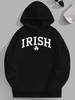 Ирландские мужские худи с трилистником
