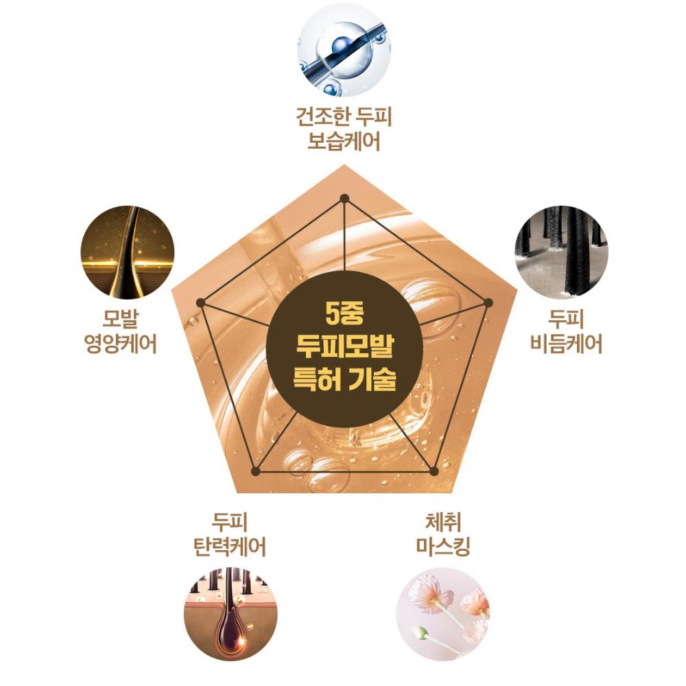 [Dr. Groot] Интенсивный уход за волосами от выпадения волос Пивные дрожжи Функциональный шампунь, лечение и ампула для жирной кожи головы