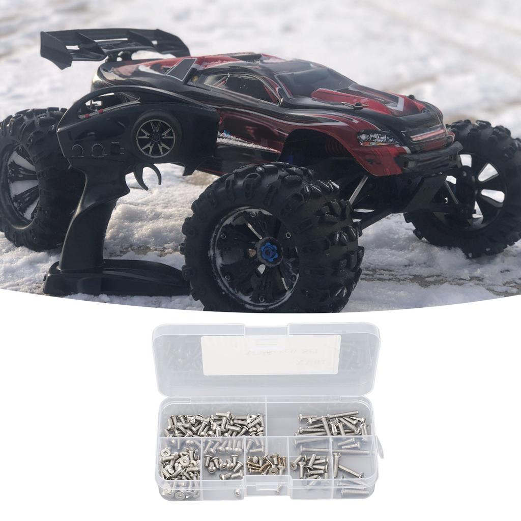 Набор из 103 винтов M3 с шестигранной головкой и коррозионной стойкостью из нержавеющей стали